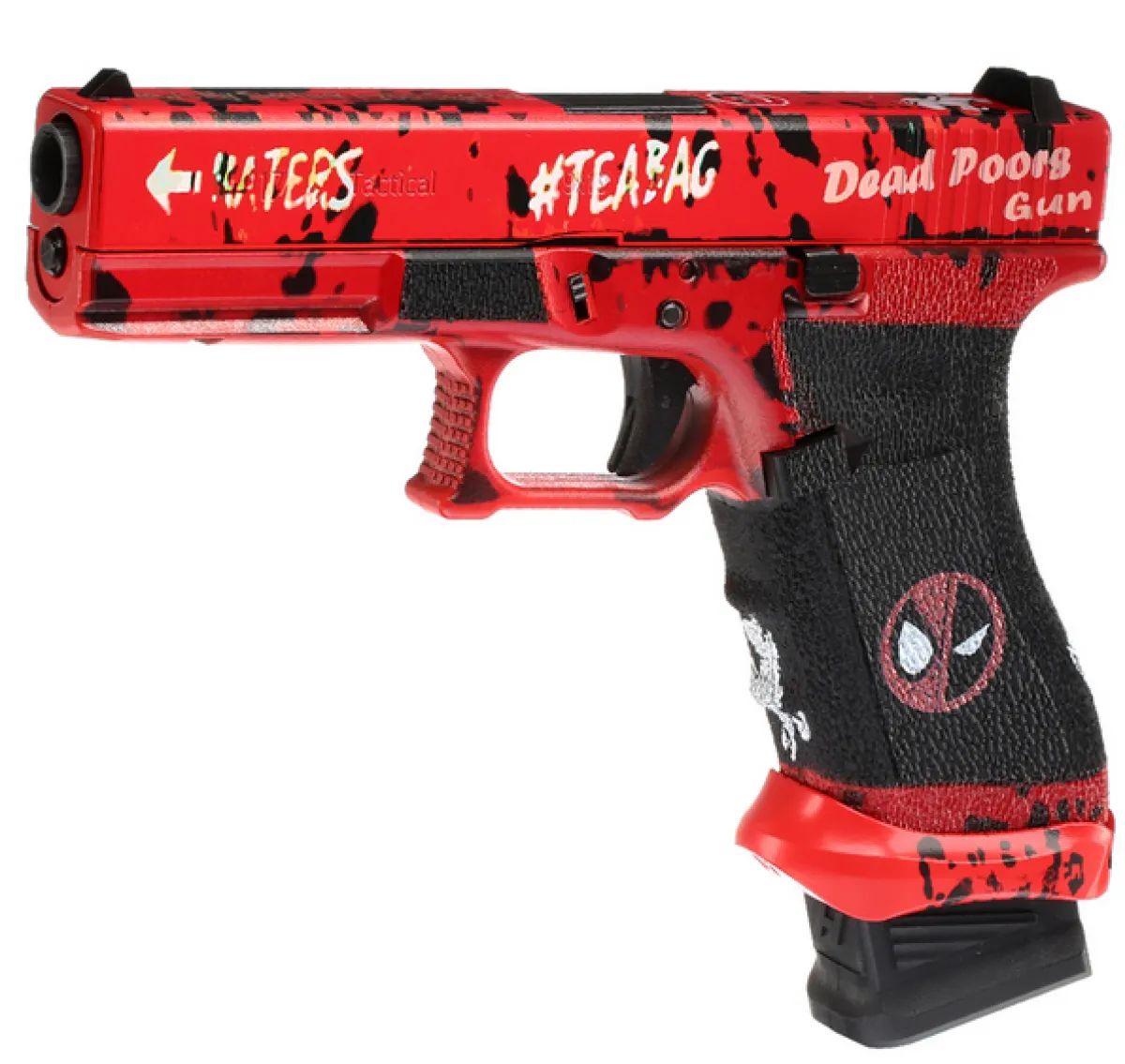 Acend DP17 Metal Version GBB Gas Blow Back Red 6mm